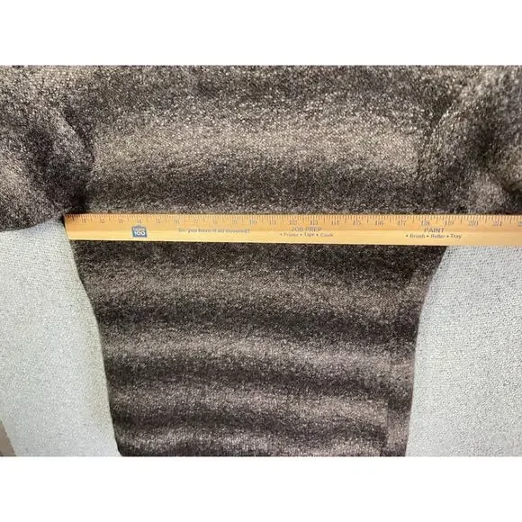 Lucky Brand Y2K Hooded Cardigan Sweater Women’s XL 100% Wool 90’s Grunge Retro - Picture 11 of 11